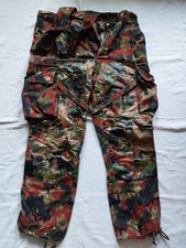 Schweizer Militär Armee Armeehose M 70 Feldhose Tarnhose Alpentarn Army Hose