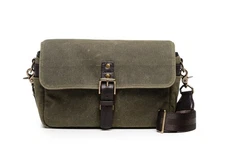 ONA The Bowery Camera Bag-Olive Colored-Canvas Brand New-Free Shipping