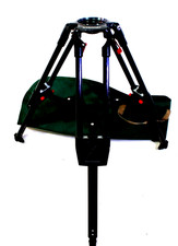 O'CONNOR CF CARBON FIBER 35L MEDIUM TRIPOD SYSTEM MIDSPR 3FEET BAG SERVICED 99Lb