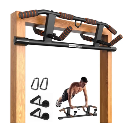 AmazeFan Klimmzugstange Türrahmen, 2024 Upgrade Pull Up Bar mit vielfältigen