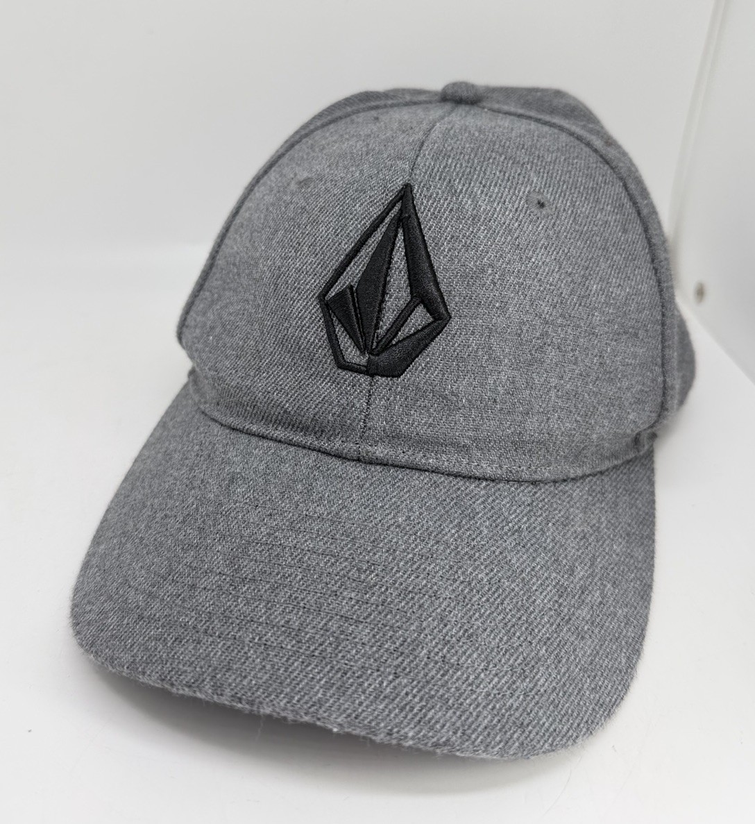 Volcom Gray Ball Cap Hat Adjustable - image 1
