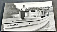 Lower Dells, "Ramona", Wisconsin -Unposted Kodak Real Photo Postcard (RPPC).