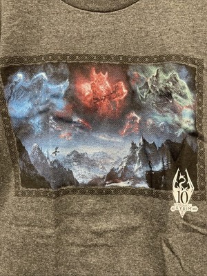 The Elder Scrolls Skyrim Men s Small Loot Wear Tshirt