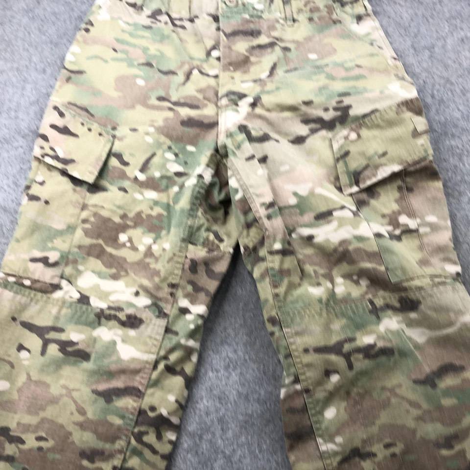 Military Pants Mens Medium Short Multicam Camouflage Cargo Ripstop - Image 4 of 4