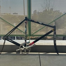 Telaio bici pista pista KHS Manhattan con manovella Sugino