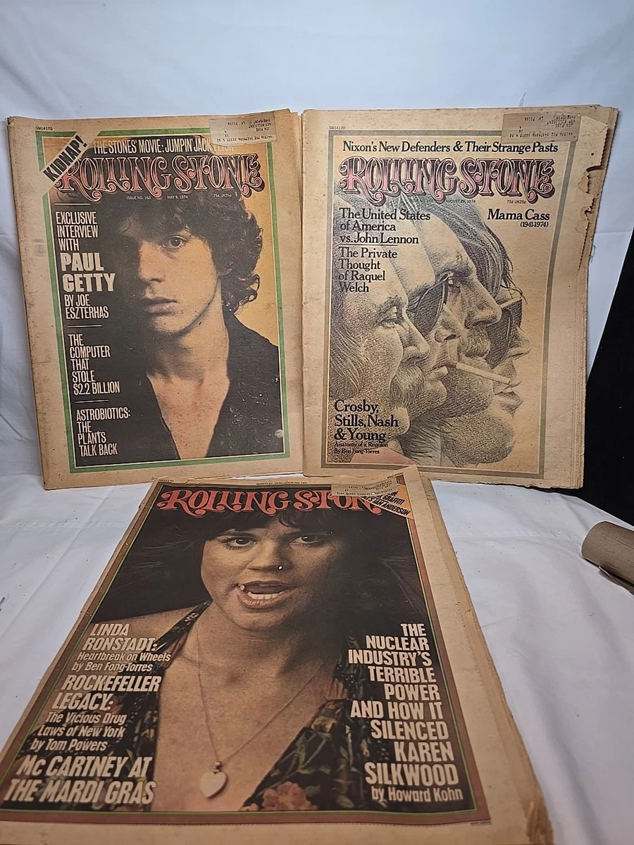 Rolling Stone Magazines 1940-1979 for sale - eBay
