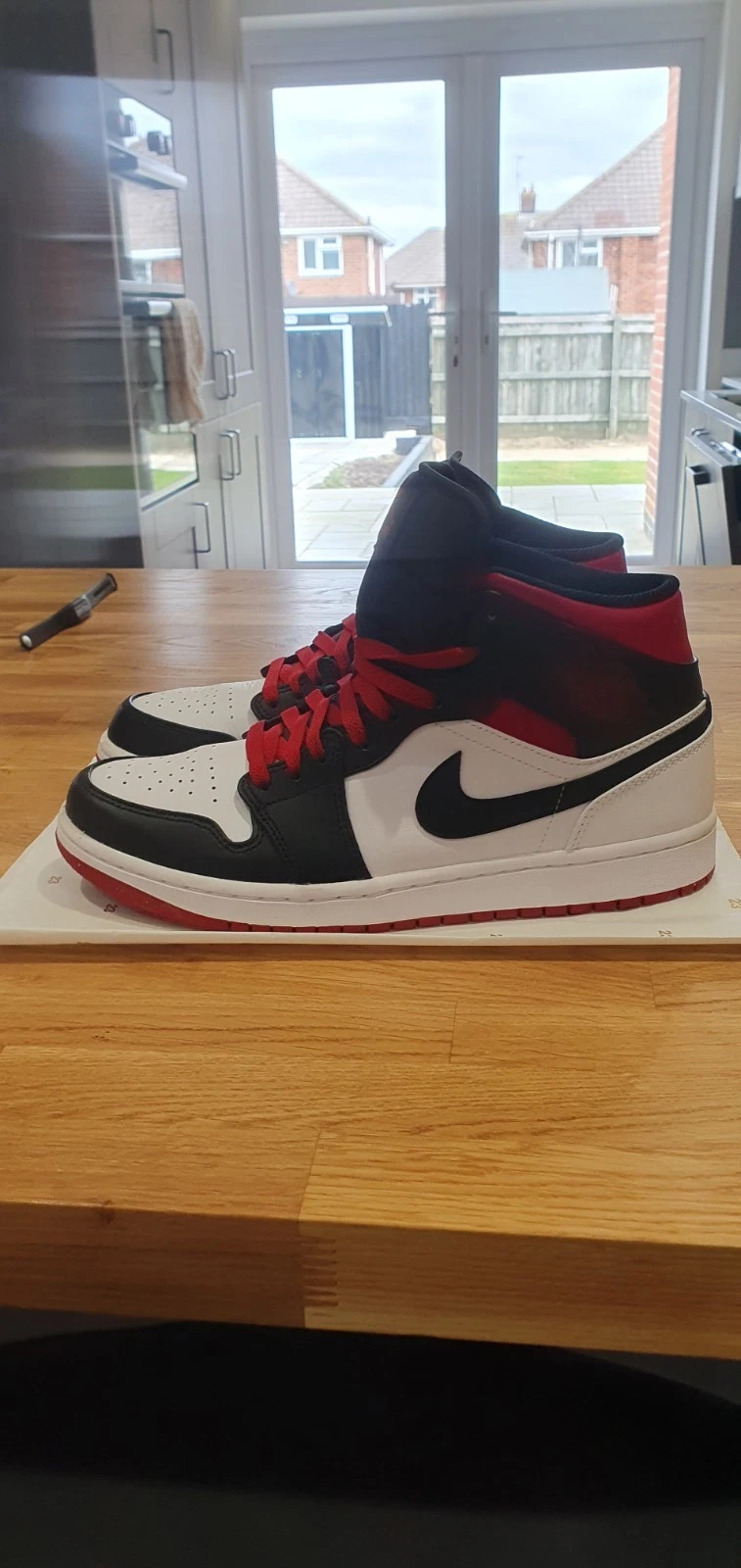 Air Jordan 1 Mid Alternate bred UK Uomo 9