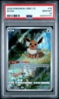 PSA 10 Pokemon Eevee Gem Pokemon Vol. 2 cbb2C Chinese Holo 01 15/15 Gem Mint