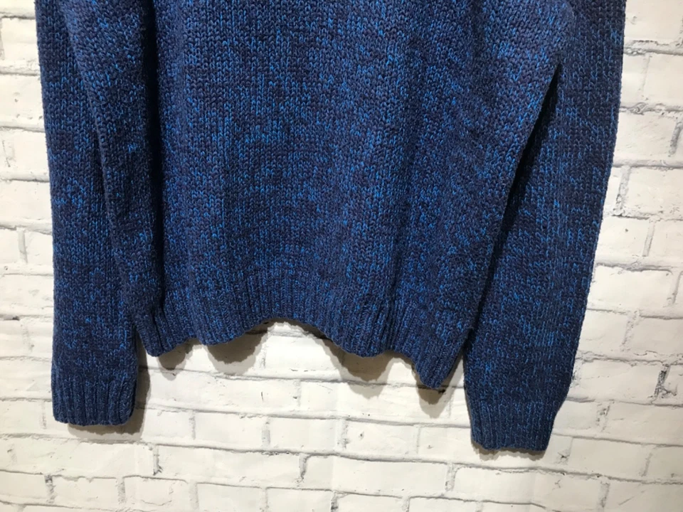 Suéter Penguin, XXL, Azul Marino Tejido Manga Larga, 60% Algodón, Pullover Foto 3 de 4