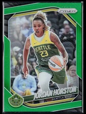 Panini Prizm WNBA Green Prizm Jordan Horston #37 Seattle Storm 2025
