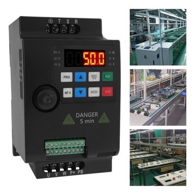 3 Phase Frequenzumrichter Frequency Drive Drehzahlregler Wechselrichter 1500W