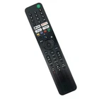 New RMF-TX520U For Sony 4K Smart TV With Voice Remote Control KD 43X80J KD50X80J