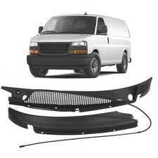 JDMSPEED Windshield Wiper Cowl Panel Grille Compatible with 1996-2017 Chevy E...