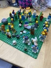 lot of 30+ lego minifigures, Star Wars, Marvel, Superhero R2D2 Spider-Man