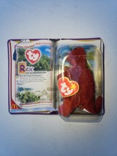 Vintage Ty Teenie Beanie Baby Rex The Tyrannosaurus Rex Dinosaur Trio 2000 NIP