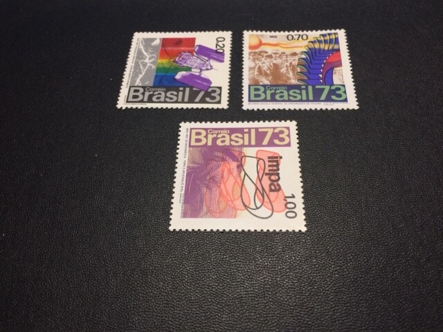 Brazil stamp set 1292-1294 MH | eBay