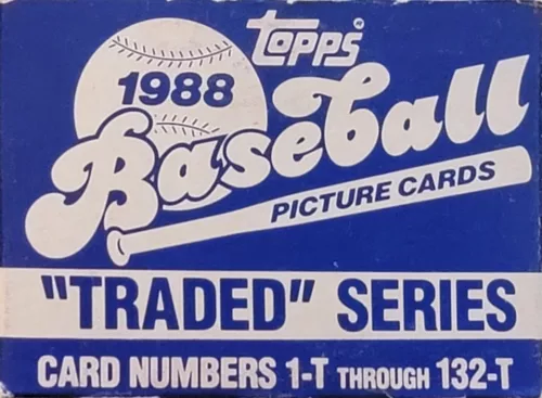 1988 Topps Traded Baseball Pick A Card