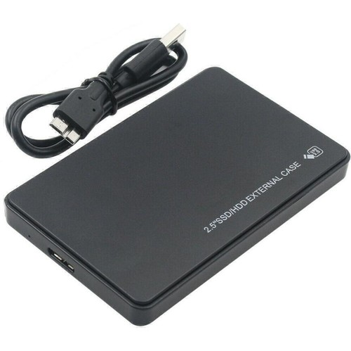 USB 3.0 2.5" External HDD SSD Enclosure Hard Drive Case SATA 3.0 Storage Case - Photo 9/12