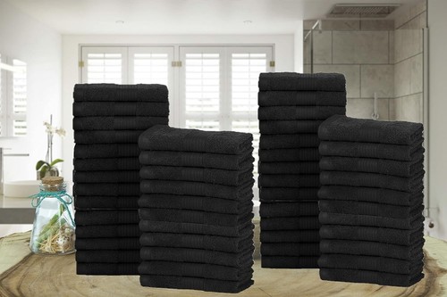 100x Face Cloths Super Quality 100% Egyptian Cotton Soft Small Hand Towels Sets - Picture 4 of 57