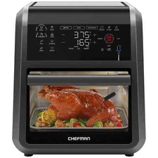 Chefman ExacTemp 12 Quart 5-in-1 Air Fryer with Integrated Smart Thermometer