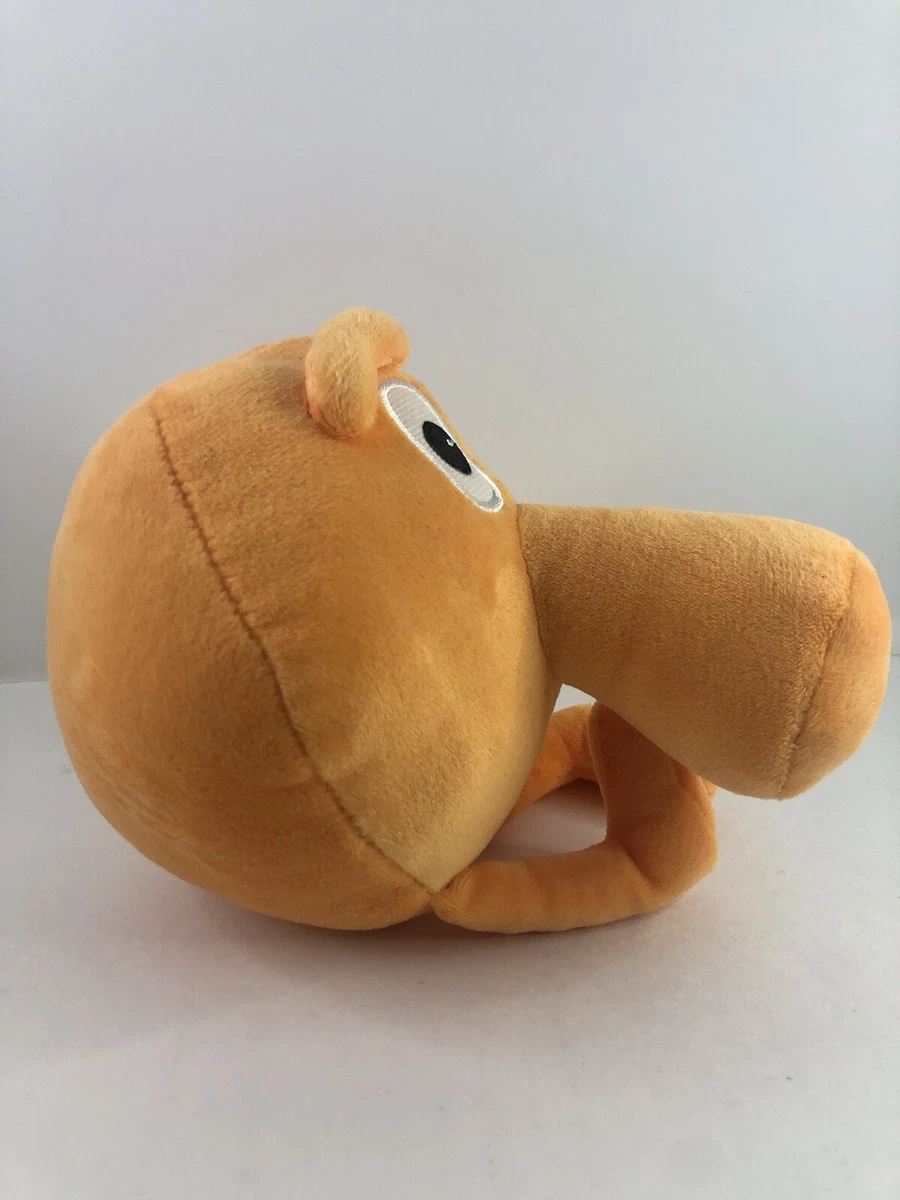 Namco q bert plush doll Orange 2015 Pacman tag