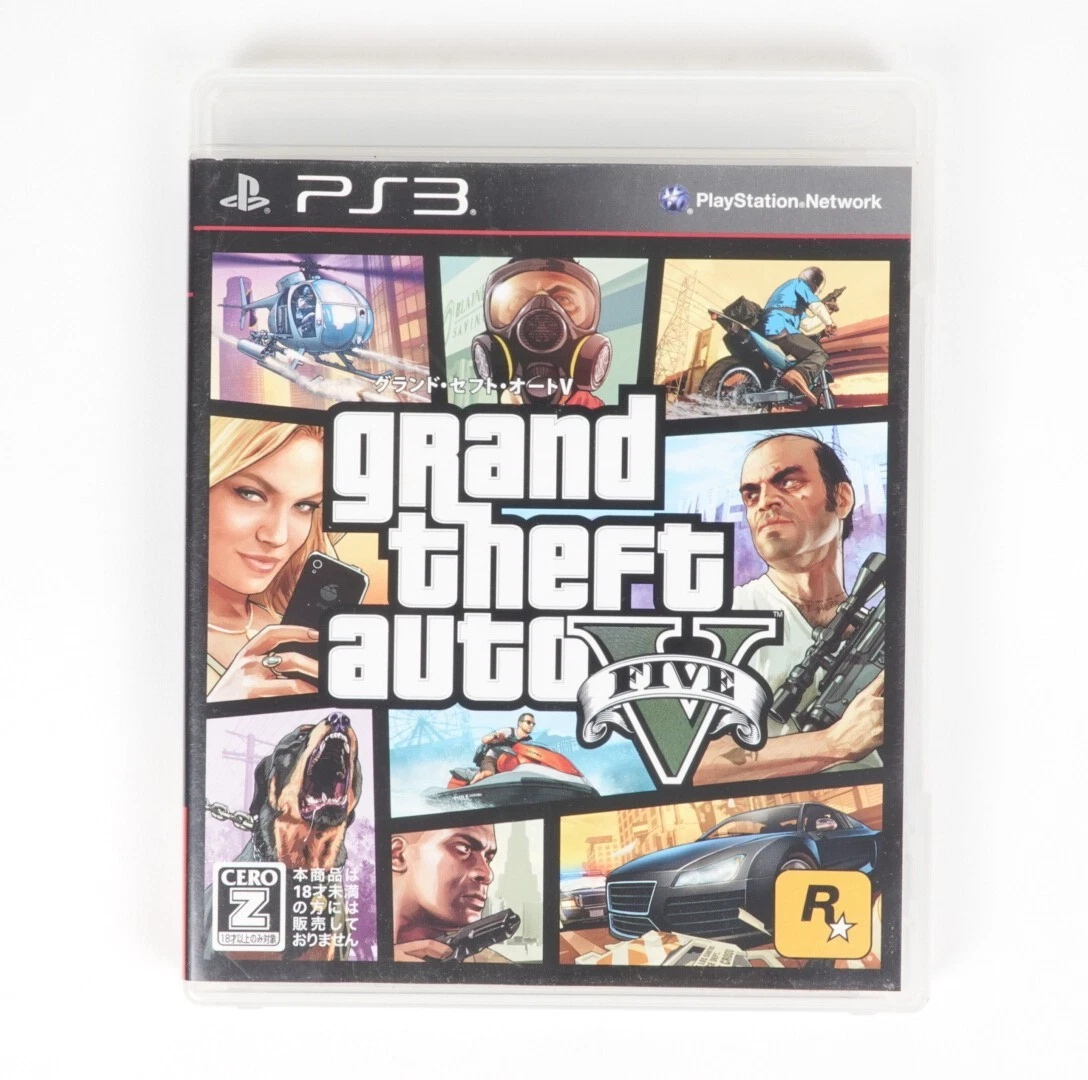 PS3グランドセフトＶ Grand Theft Auto V NTSC-J (Japan) 2013 Video Games for sale - eBay