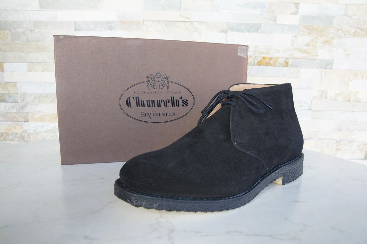 Botines Church's EU 40,5 UK 6,5 RYDER 81 Negros NUEVOS Antiguo PVU 870€