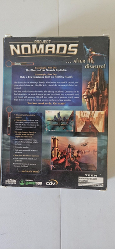 Project Nomads PC nuovo in scatola XP Nomad Planet Explodes Defeat Enemies grafica 3D - Foto 3 di 6