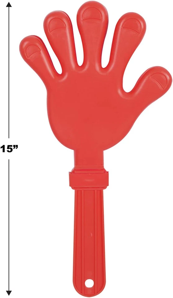 Red Giant Hand Shaped Clapper - Image 3 of 4