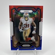Panini Prizm - Red White & Blue Prizm #273 Tashaun Gipson 2023