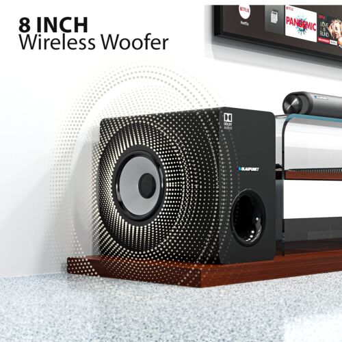 Blaupunkt SBWL100 Dolby Audio Soundbar & 8 INCH Wireless Subwoofer 220W, 2.1 CH - Picture 6 of 6