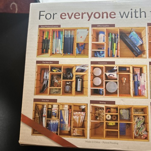 Cookbook people Time Capsule Lid Multikeep Box Bamboo 12 X 7 Apx Size - Picture 6 of 23