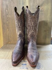 Tony Lama Western Women's Boots Tan Goat B Sizes: 7 LAST PAIR
