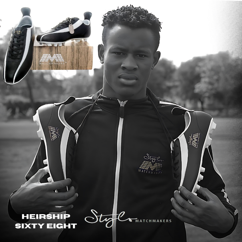 Best Stylo Matchmakers Leather Retro Football Boots eBay