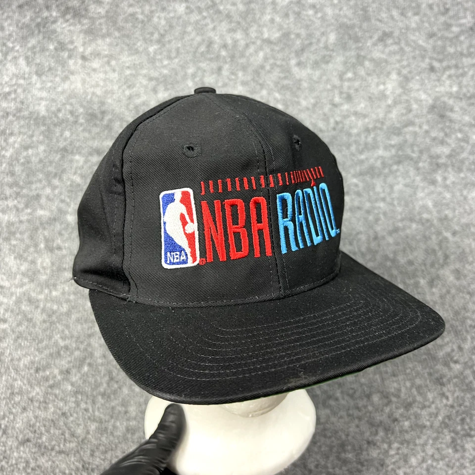 De colección NBA RADIO Gorra Gorra El Juego Negro Cúpula Snapback Gorra de Baloncesto Foto 2 de 4