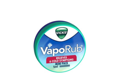 Vicks Vapo Rub Mini Pack (2 X 5gm) Free Shipping
