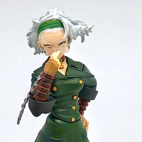 Vintage Sakura Wars 6 figure Set Gashpon Bandai 2004 - Afbeelding 11 van 12
