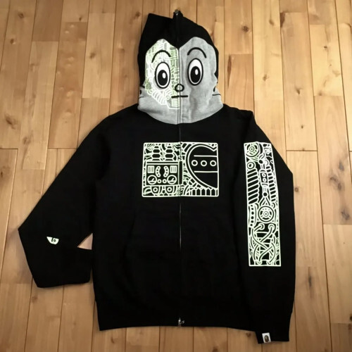 Hoodie Astro Boy x BAPE ASTRO BOY FULL ZIP HOODIE L size a