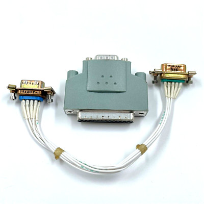 DB25 TO DB9 M24308/3-1F Mill Serial Adapter