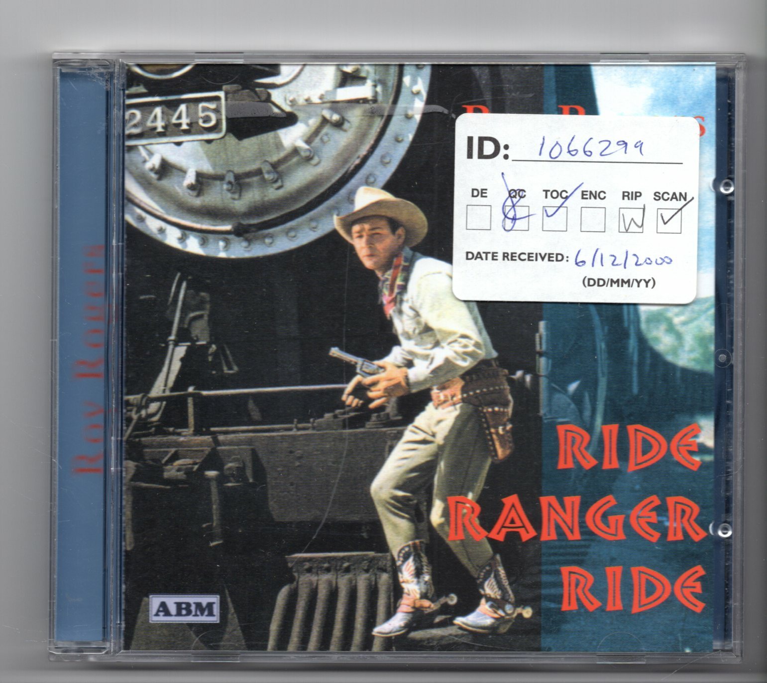 (JH79) Roy Rogers, Ride Ranger Ride - 2000 CD