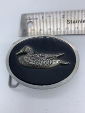 Vintage Mallard Duck Belt Buckle