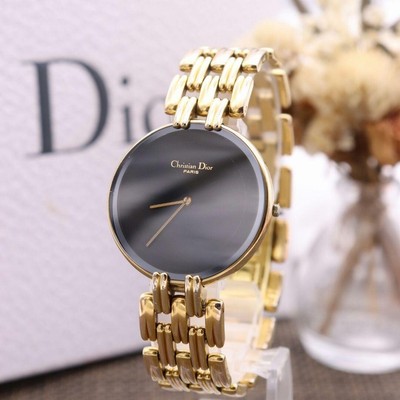 クリスチャンディオール バギラ 腕時計 D46-154-4 金メッキ×ステンレス Dior】クリスチャンディオール バギラ D46-154-4 金メッキ×ステンレス