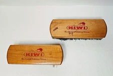 Vintage Kiwi Shoe Shine Brush Set of 2