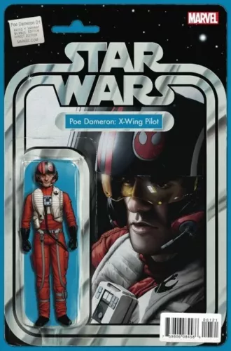 STAR WARS : POE DAMERON ISSUE 1 - ACTION FIGURE VARIANT - MARVEL COMICS 2016