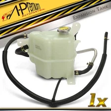 Engine Coolant Reservoir Tank w/ Cap & Hose for Nissan Frontier 2008-2019 Xterra