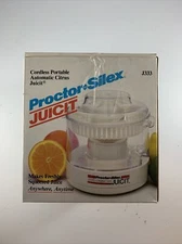 Proctor Silex Juicit Model J333 Cordless Battery Powered Juicer Tested
