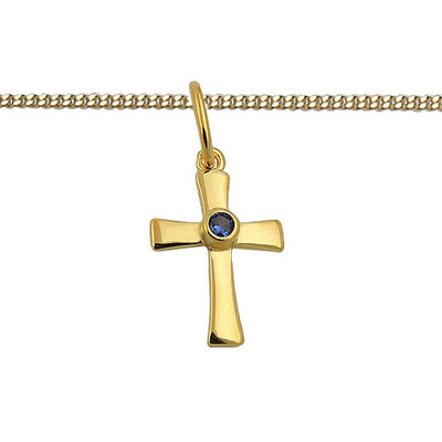 Echt Gold 333 Weßgold Kreuz Anhänger Kommunon Konfrmaton Frmung Baby Taufe | EBay
