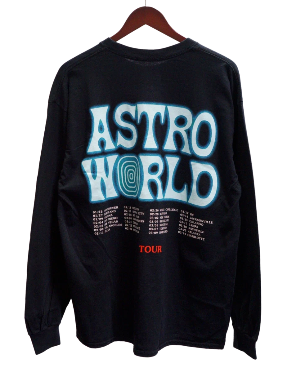 Travis Scott Astroworld Tour Tee Black