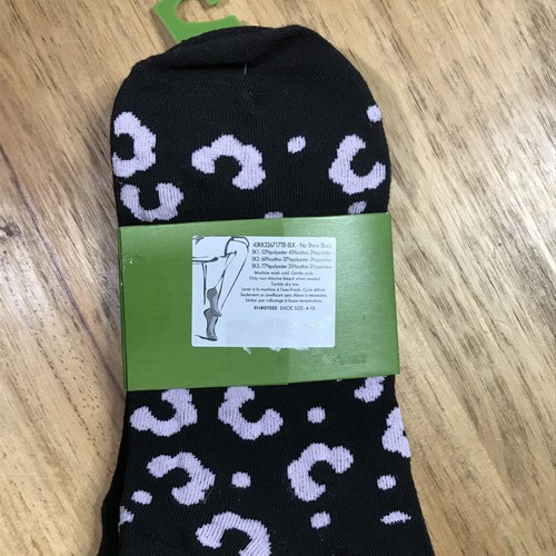 Calcetines sin presentación Kate Spade New York para mujer 3 pares de zapatos talla 4-10 rosa negro multi - Imagen 5 de 6