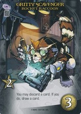 ROCKET RACCOON Upper Deck Marvel Legendary GRITTY SCAVENGER